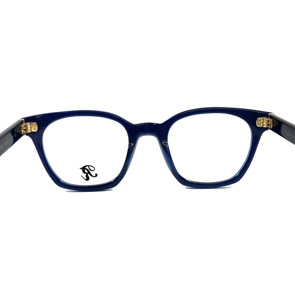 Todd Rogers Eyeglasses Frames CENTRAL sq CNB Navy Blue Square Full Rim 49-21-140